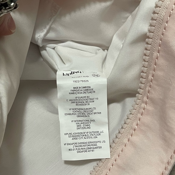 NWT Kipling Emmylou Small Crossbody Bag Orchid Pink 9.75''L x 8.5''H x 2.72”D - Picture 10 of 13